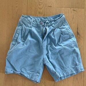 Light Blue Casual Shorts